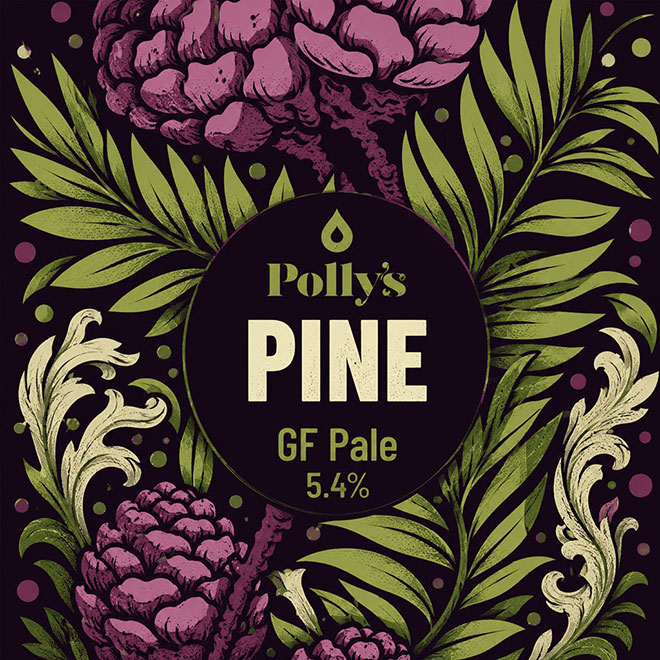 Pine beer artwork