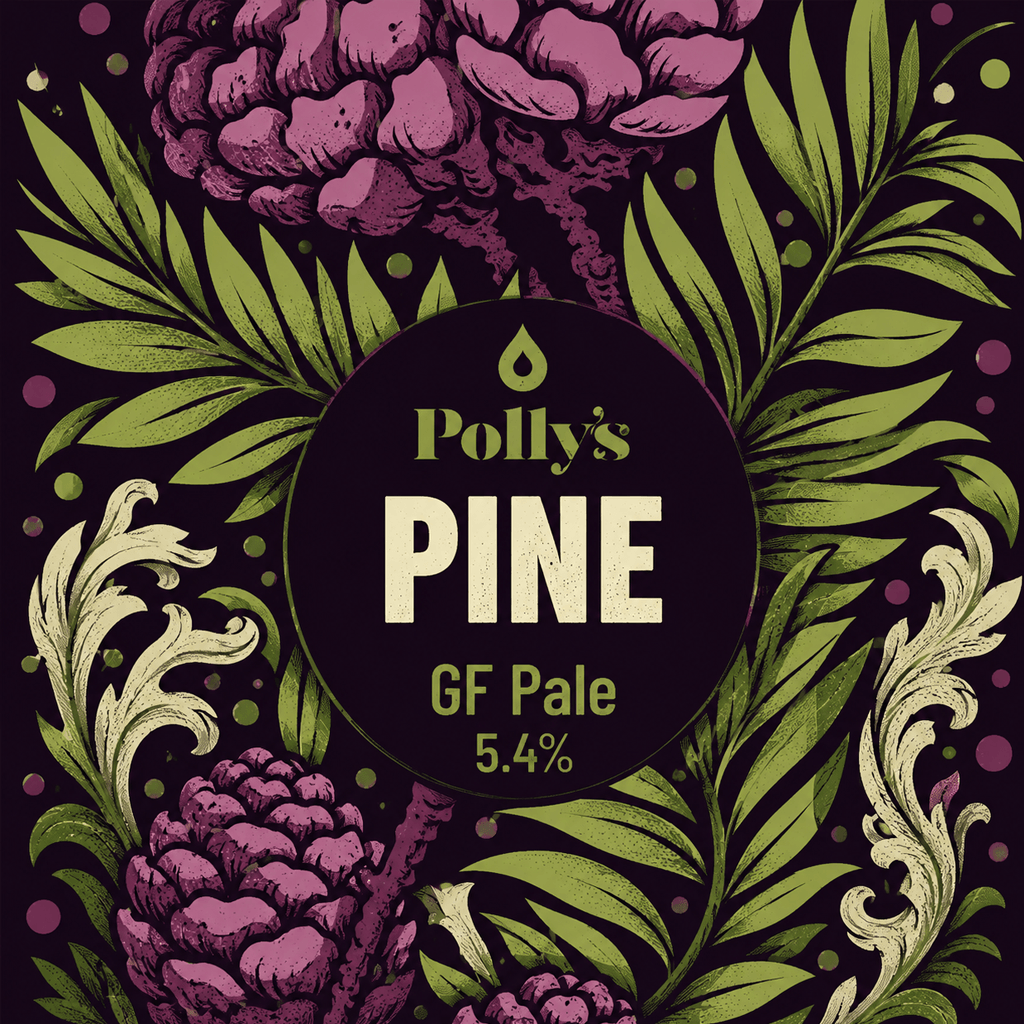 Pine beer artwork