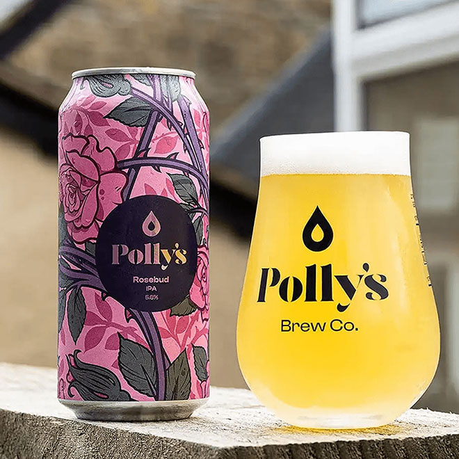Rosebud beer artwork