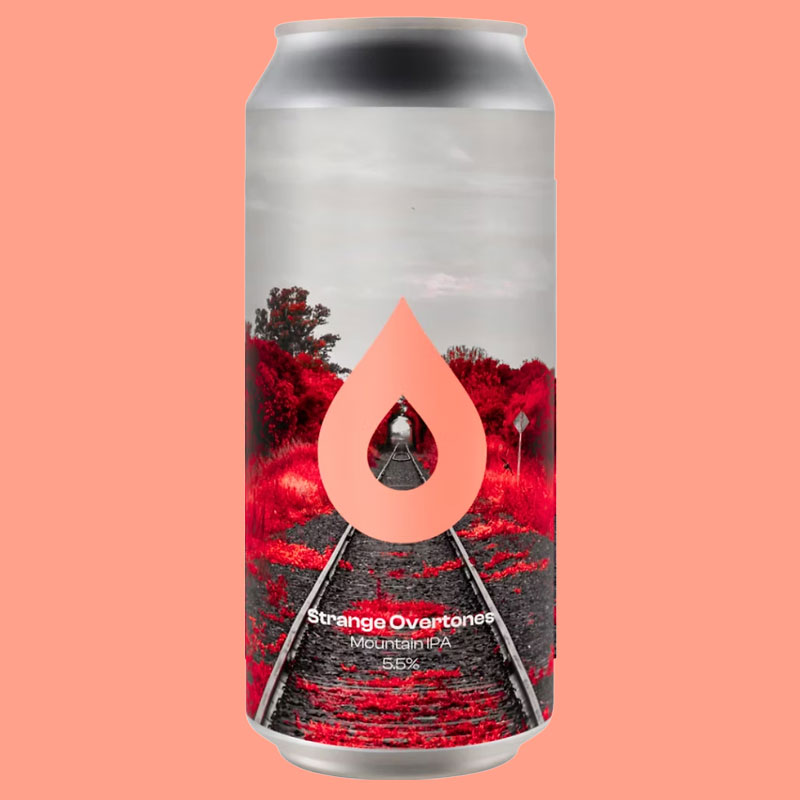 Strange Overtones beer artwork