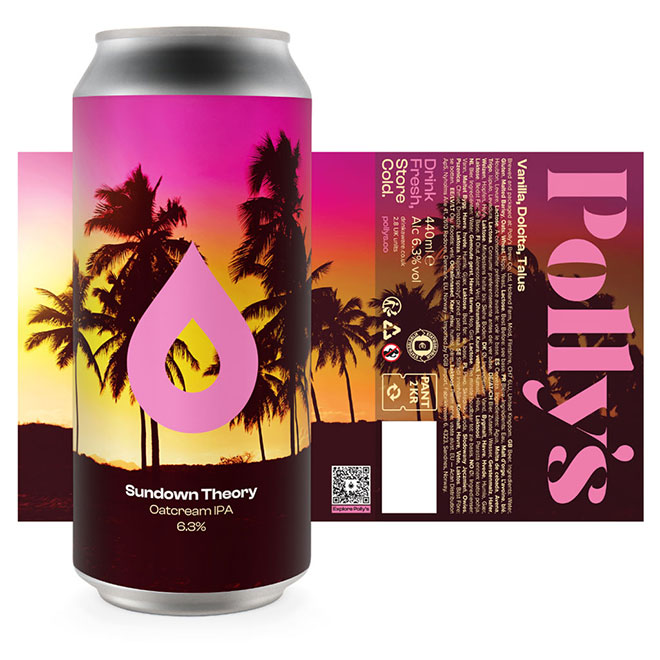 Sundown Theory beer artwork