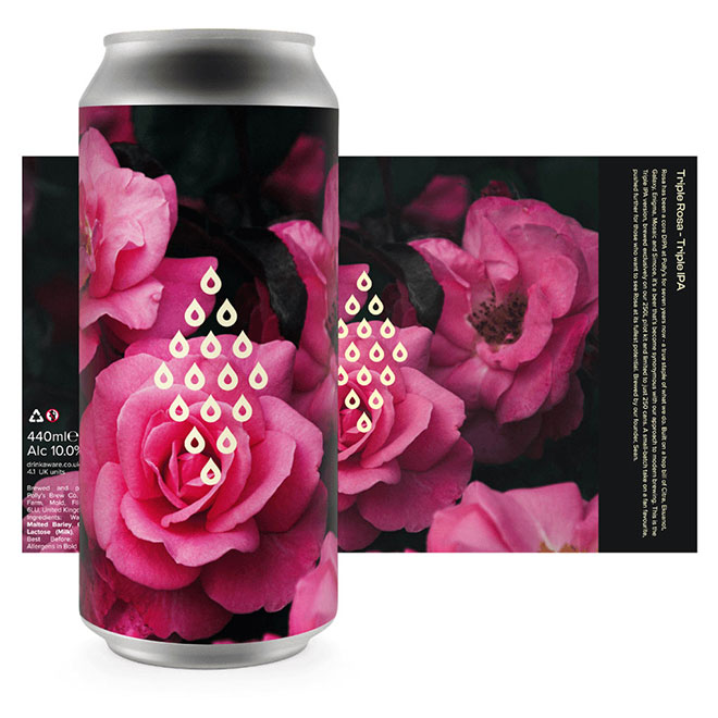 Triple Rosa beer artwork