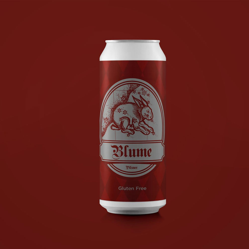 Blume beer artwork