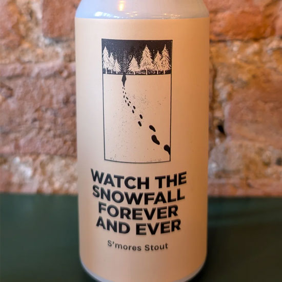Watch The Snowfall For Ever And Ever beer artwork