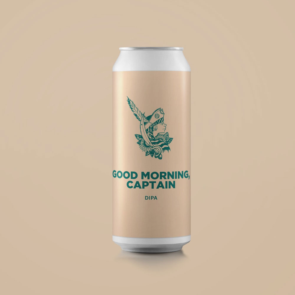 Good Morning, Captain beer artwork