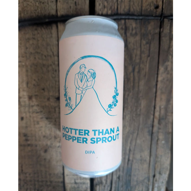 Hotter Than A Pepper Sprout beer artwork