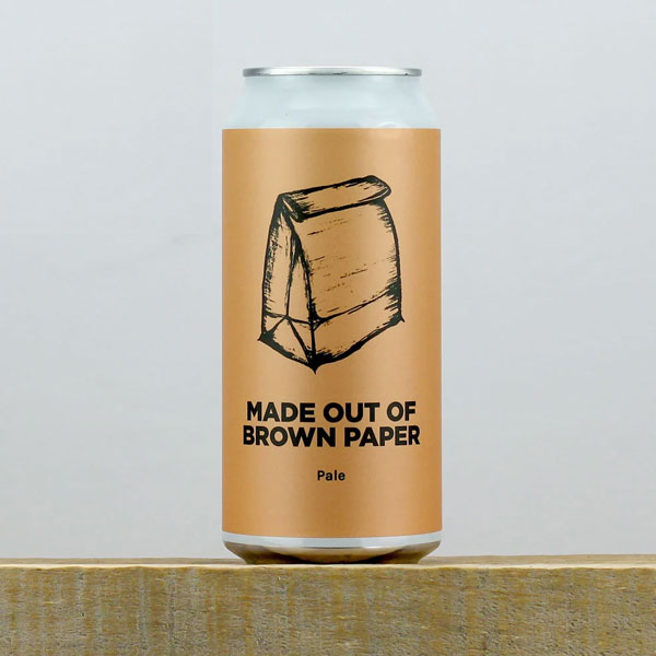 Made Out Of Brown Paper beer artwork