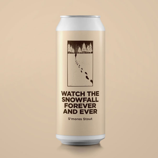 Watch The Snowfall Forever And Ever beer artwork
