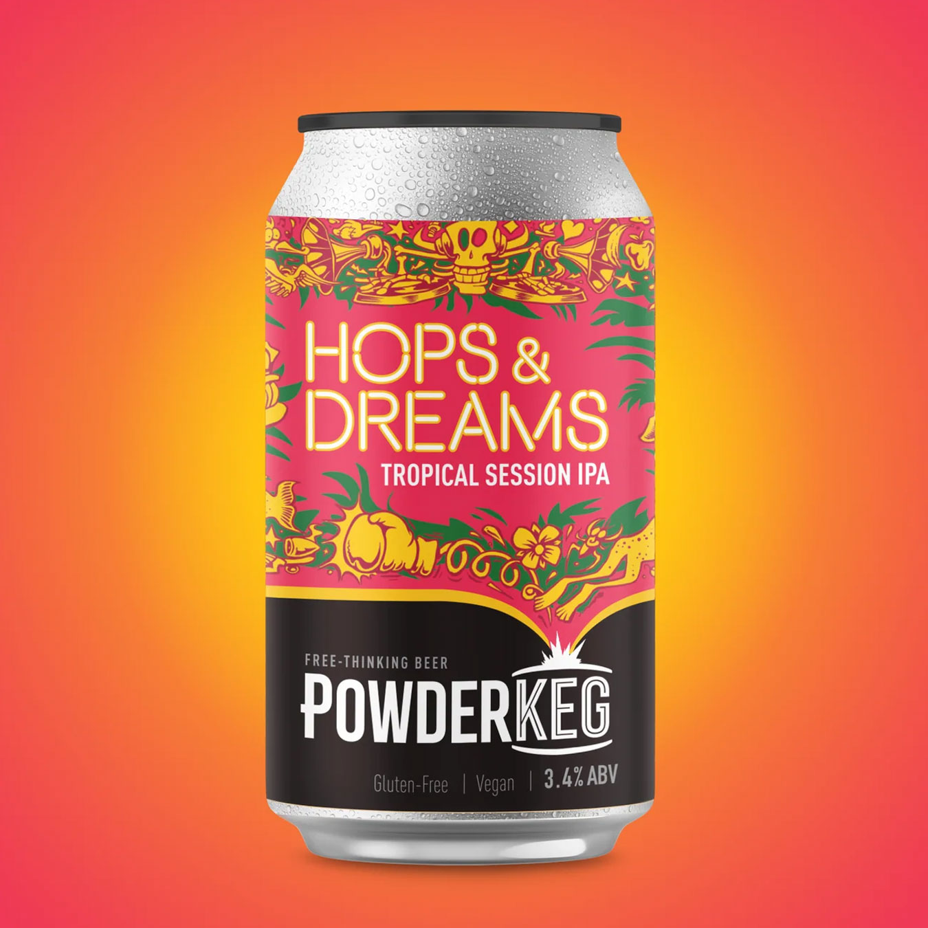 Hops & Dreams beer artwork