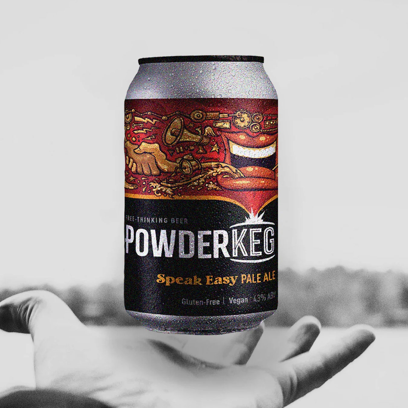 Speak Easy beer artwork
