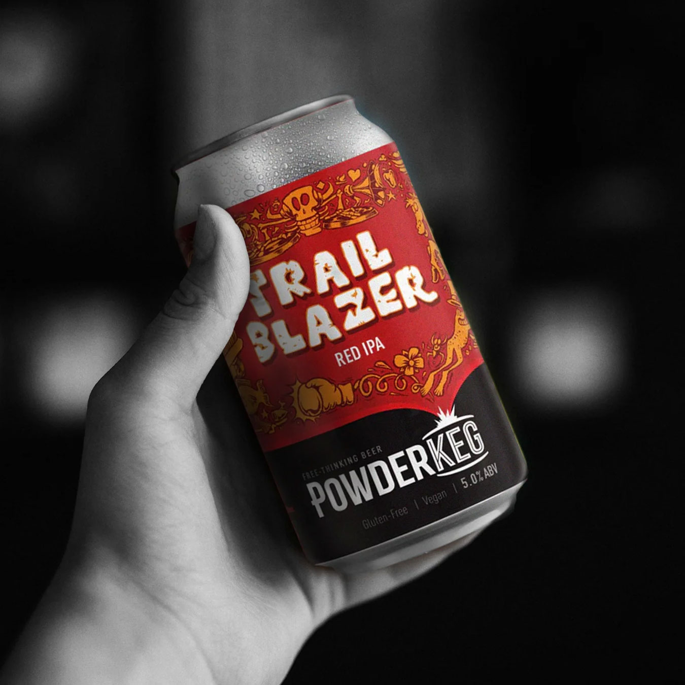 Trail Blazer beer artwork