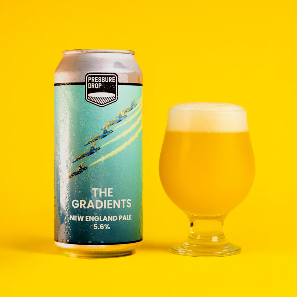 The Gradients beer artwork