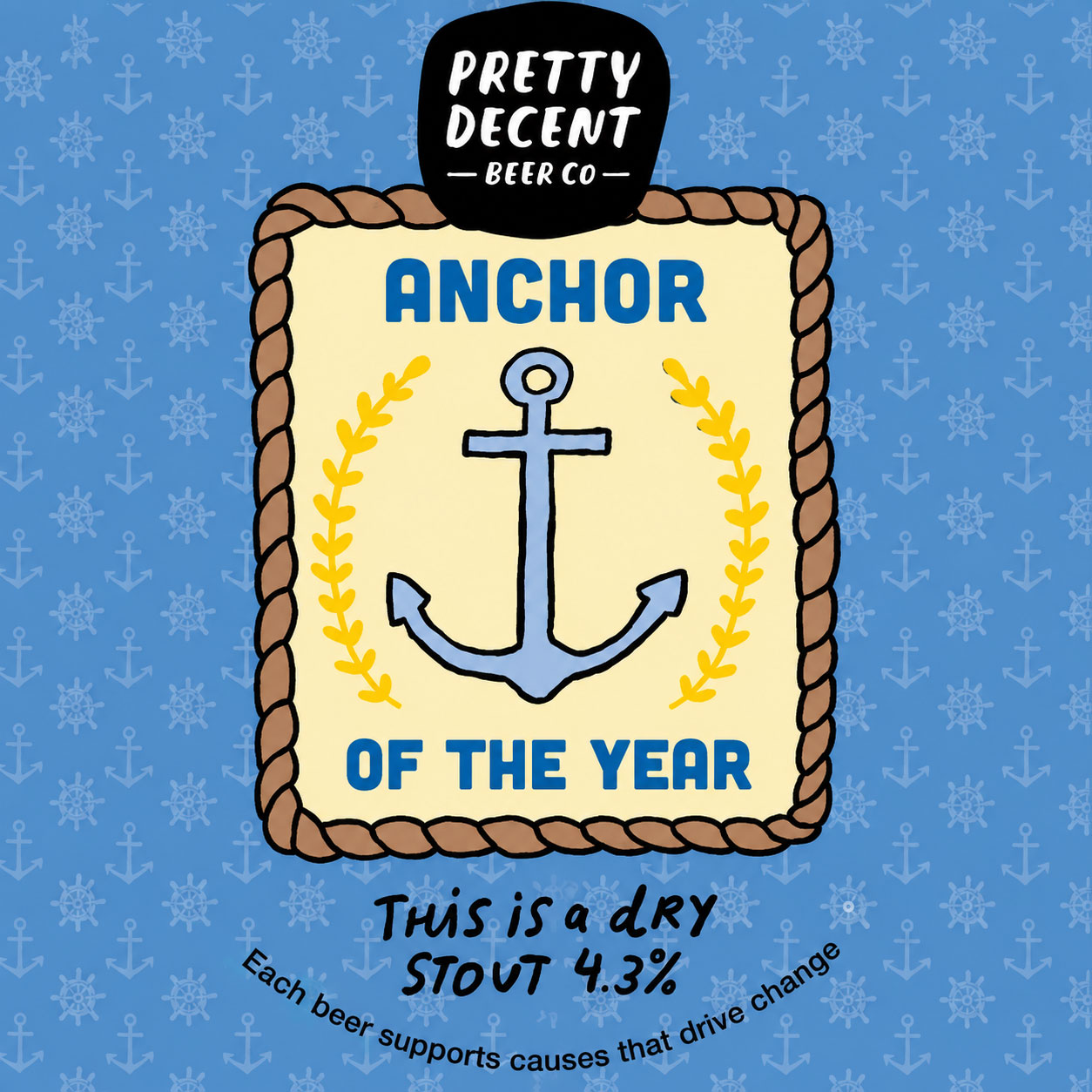 Anchor of the Year beer artwork