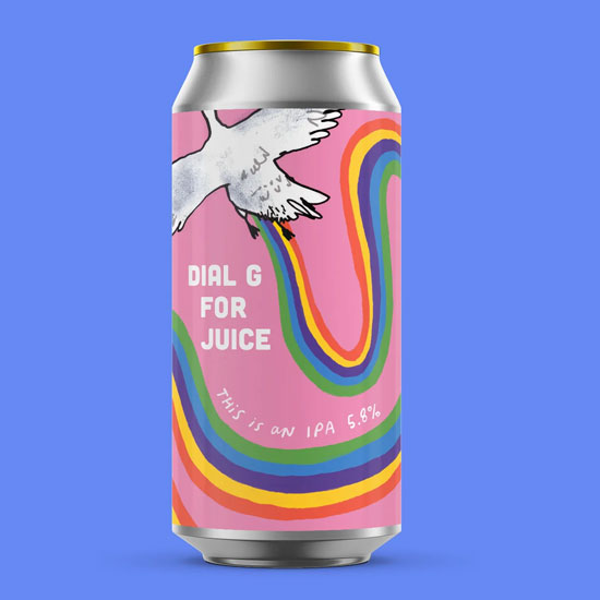Dial G for Juice 2026 beer artwork