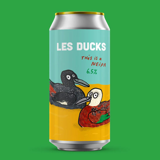 Artwork for Les Ducks by Pretty Decent Beer Co