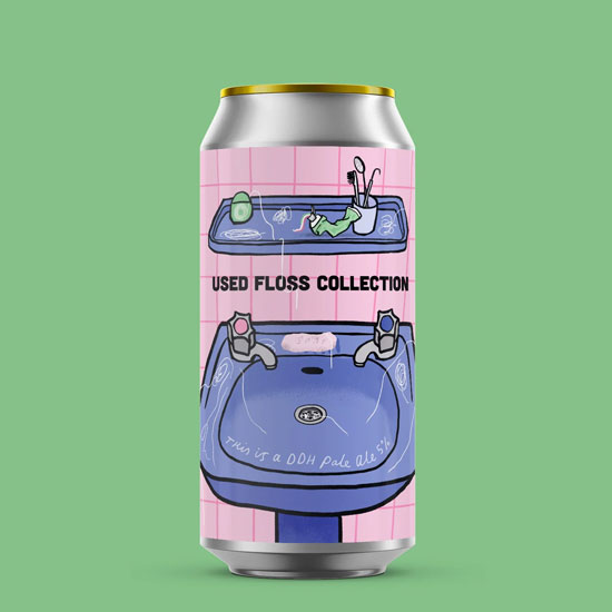 Artwork for Used Floss Collection by Pretty Decent Beer Co