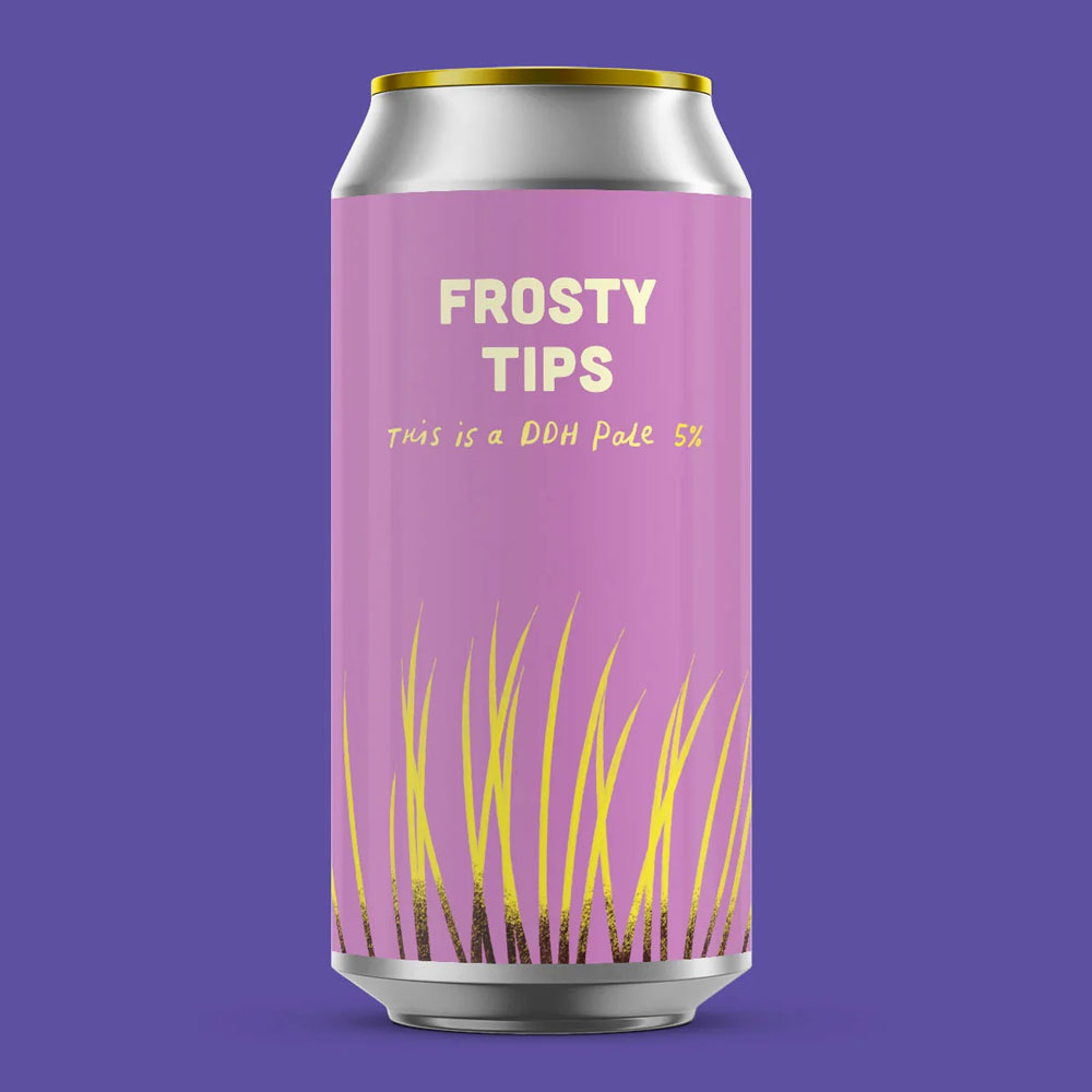 Frosty Tips beer artwork