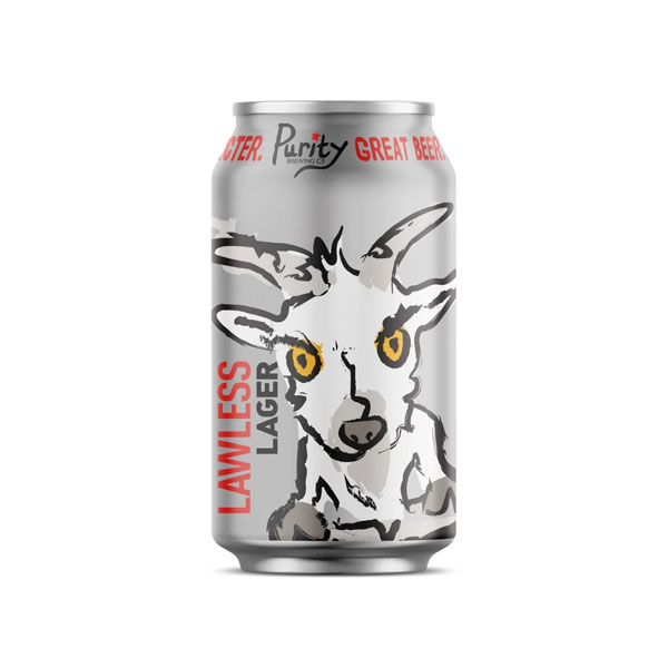 Lawless Lager beer artwork