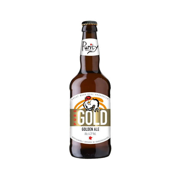 Pure Gold beer artwork