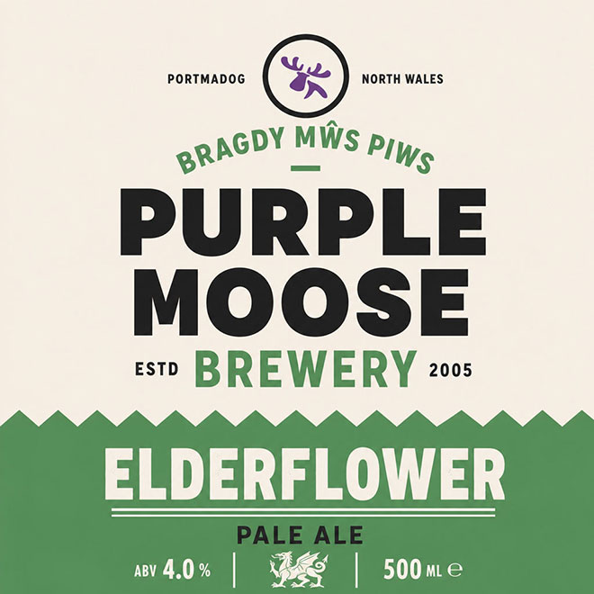 Elderflower Ale beer artwork