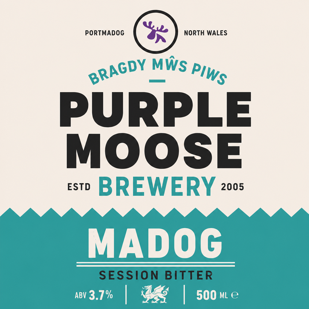 Madog's Ale beer artwork