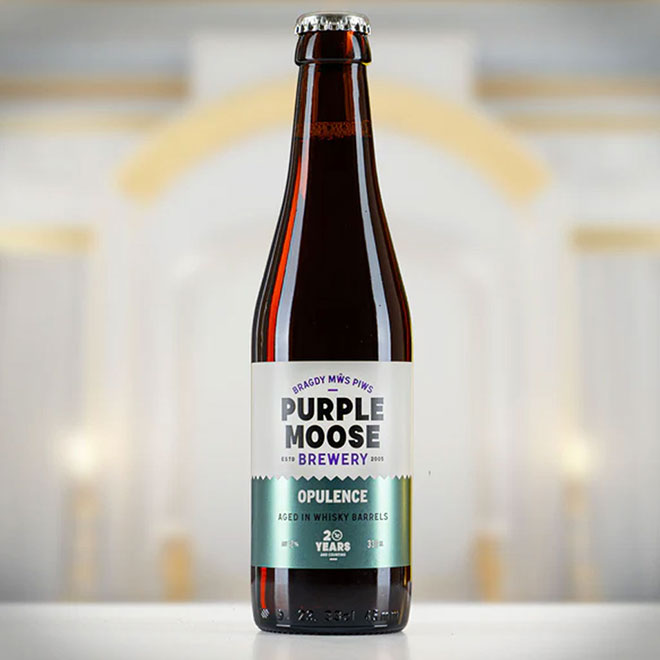 Opulence - Whisky Finish beer artwork