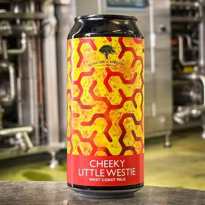 Cheeky Little Westie beer artwork