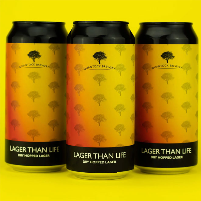 Lager than Life beer artwork