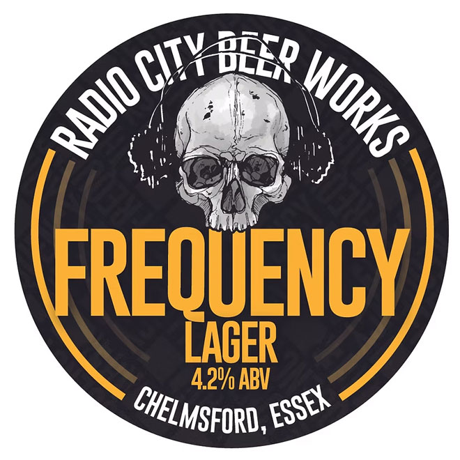 Frequency beer artwork