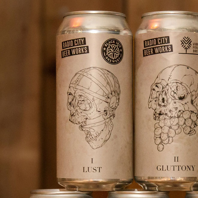 Lust beer artwork
