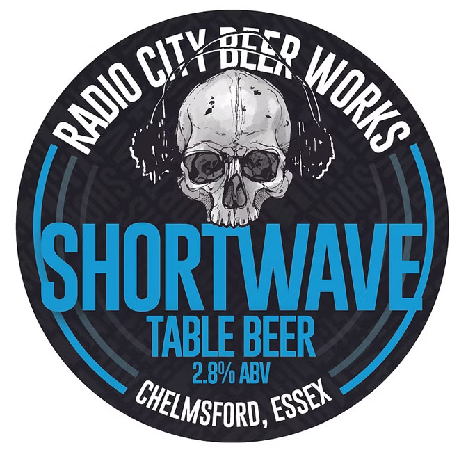 Shortwave beer artwork