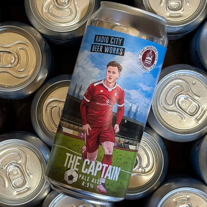The Captain beer artwork