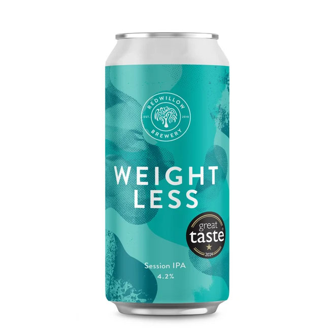Weightless beer artwork