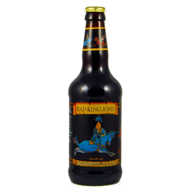 Bad King John beer artwork