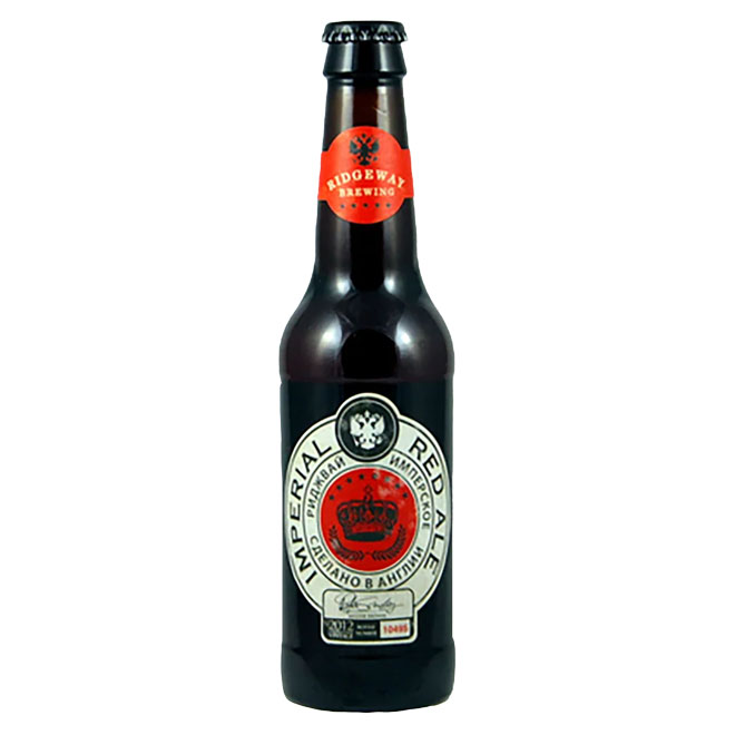 Imperial Red Ale beer artwork