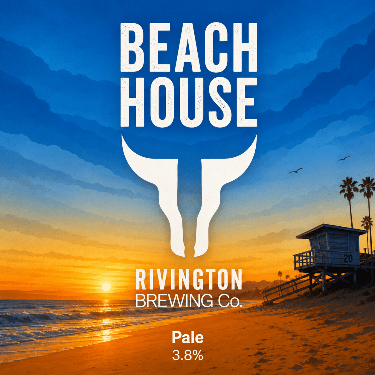 Beach House beer artwork