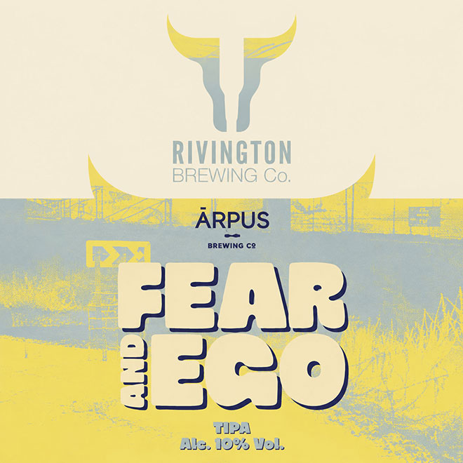 Fear and Ego beer artwork