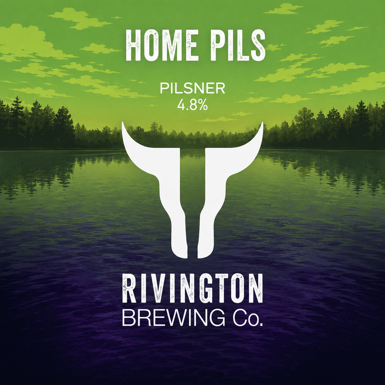 Home Pils beer artwork