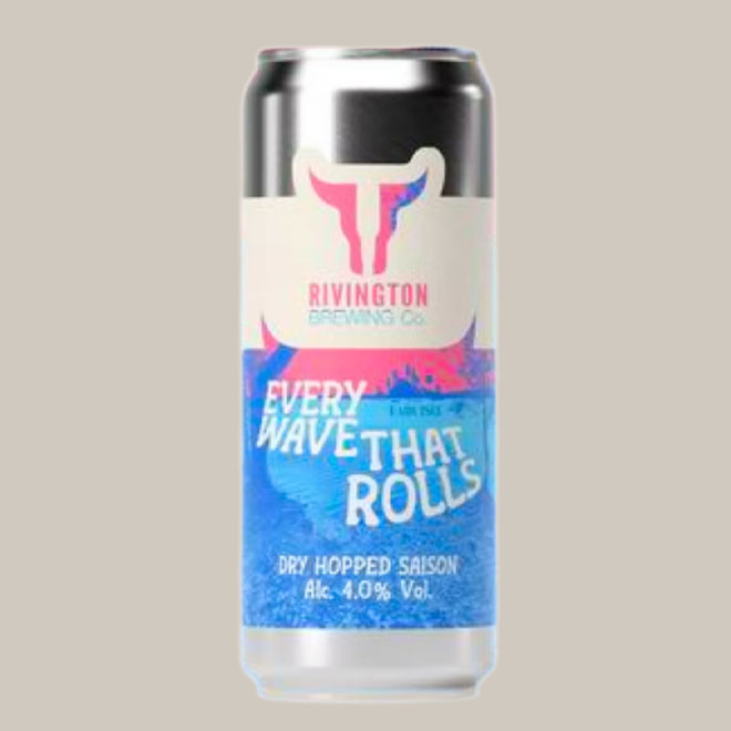 Artwork for Every Wave That Rolls by Rivington Brewing