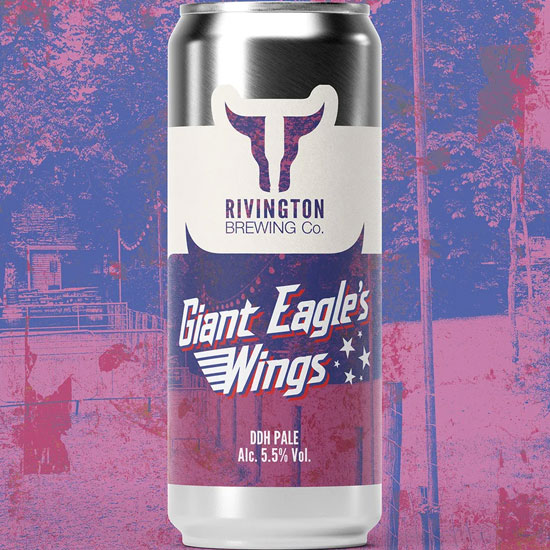 Artwork for Giant Eagle’s Wing by Rivington Brewing
