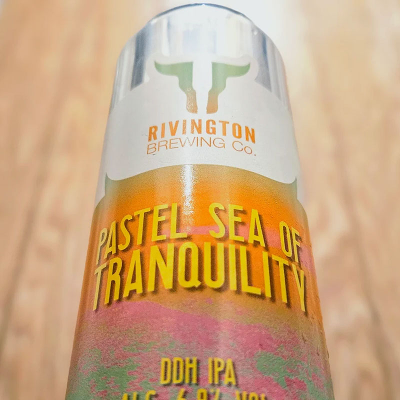 Pastel Sea Of Tranquility beer artwork