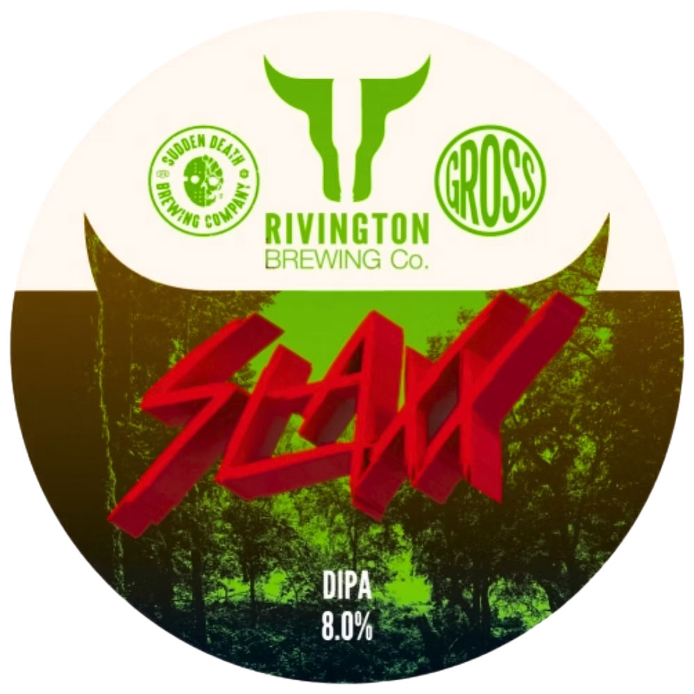 Slaxx beer artwork