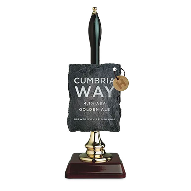 Cumbria Way beer artwork