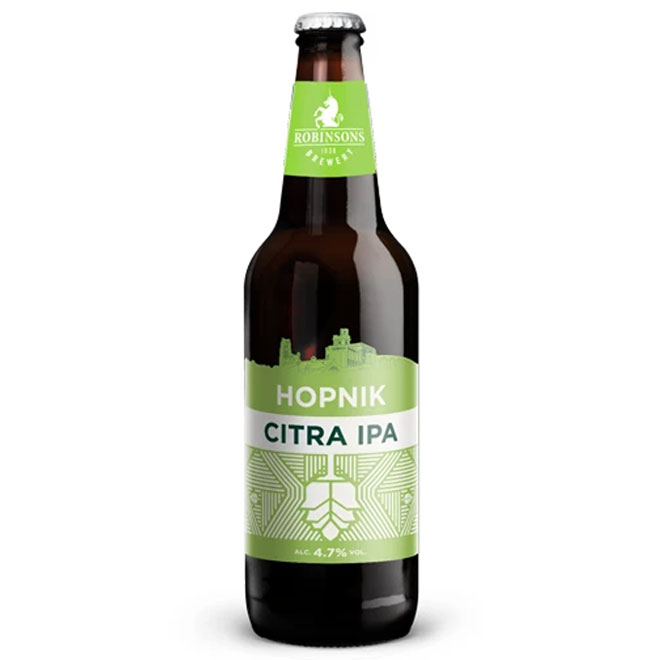 Hopnik Citra IPA beer artwork