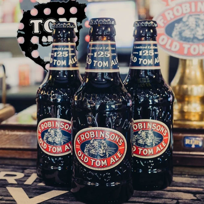 Old Tom beer artwork