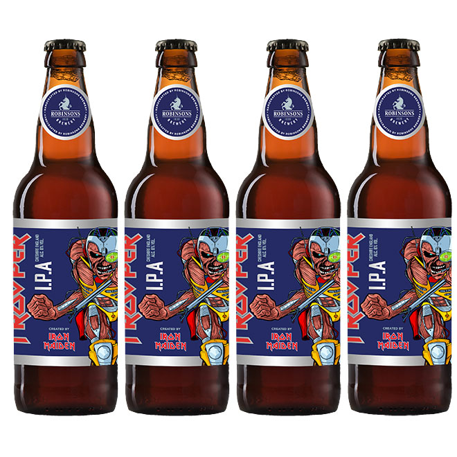 TROOPER IPA beer artwork