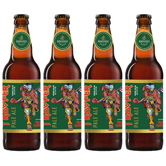 TROOPER Pale Ale beer artwork