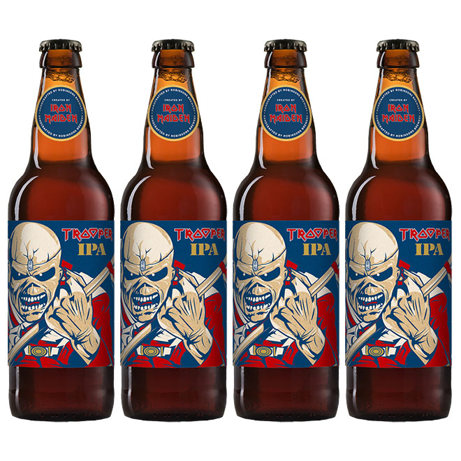 TROOPER Session IPA beer artwork