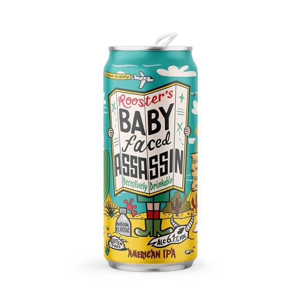 Baby-Faced Assassin beer artwork