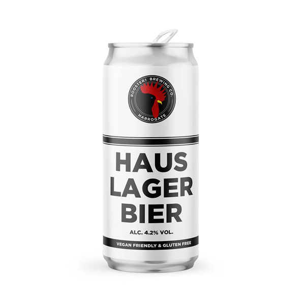 Haus Lager beer artwork